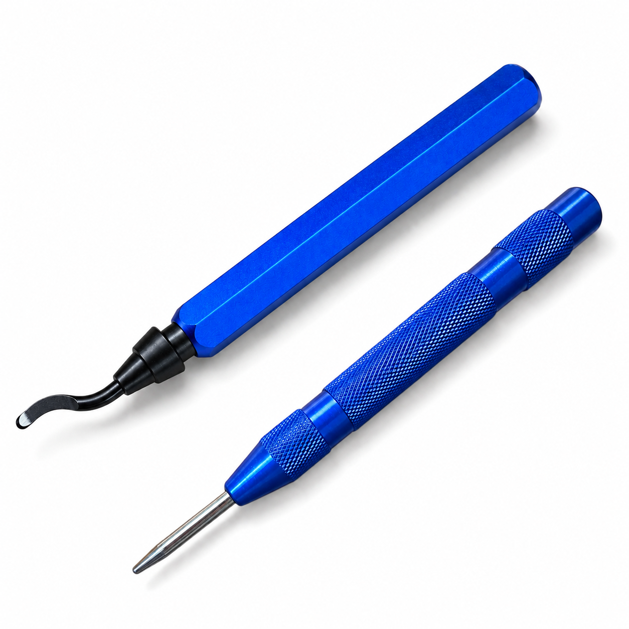 Entgrater & Ankörner Set – Blau