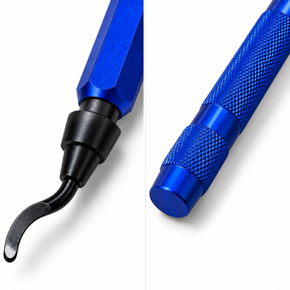 Entgrater & Ankörner Set – Blau